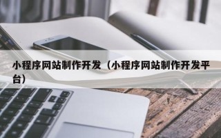 临清小程序网站制作开发（小程序网站制作开发平台）